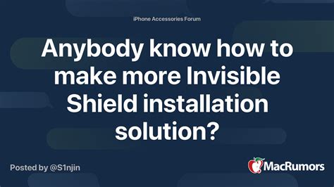 more invisible shield installation solution